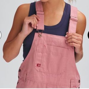 Pink dickies overalls